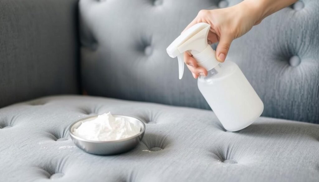طريقة تنظيف الكنب ببيكربونات الصوديوم