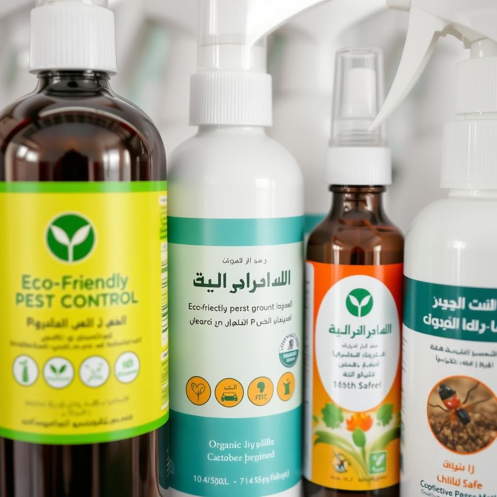 استخدام مواد آمنة في مكافحة الحشرات